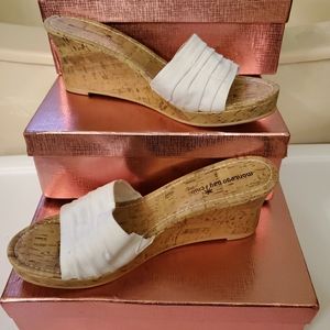 White Montego Bay Club Wedges